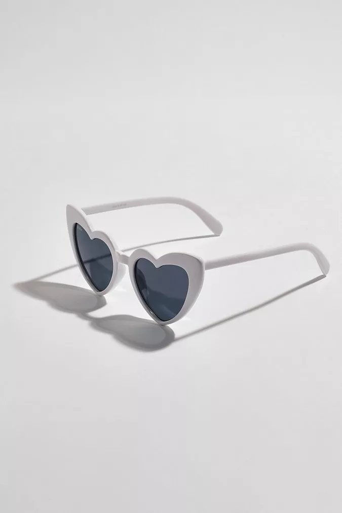 Bride Heart Cat Eye Sunglasses